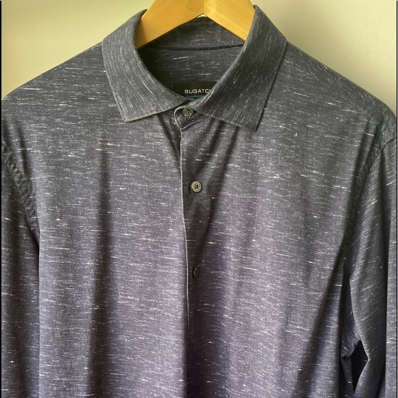 Bugatchi XL Ooohcotton 8 way stretch mens polo shirt excellent condition. - Picture 2 of 3